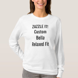 Custom Women's Bella entspannt langen Schlag T - S T-Shirt