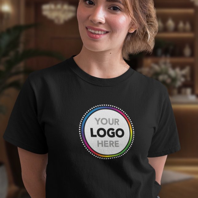 Custom Women's Business T-Shirt - Add Your Logo Tri-Blend Shirt (Von Creator hochgeladen)