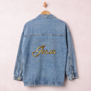 Custom Women's Denim Jacket (Jean Jacket), Denim Jeansjacke