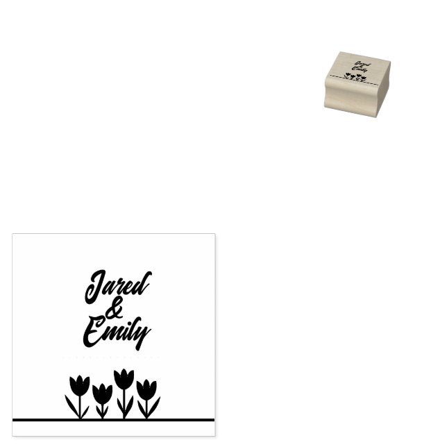 Custom Wood Art Briefmarke Gummistempel (Stempel)