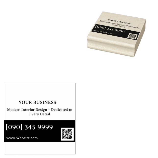 Custom Wood Briefmarke Gummistempel (Stempel)