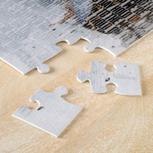 Custom Word Art. Wasserfarben Foto von Worten gema Puzzle