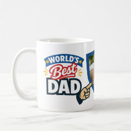 Custom World's Best Dad Kaffeetasse
