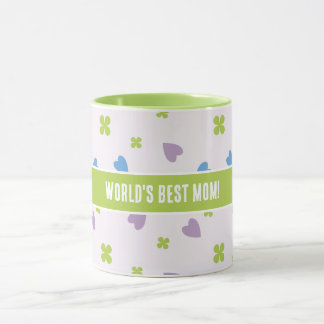 Custom World's Best  Mom! Mug Tasse