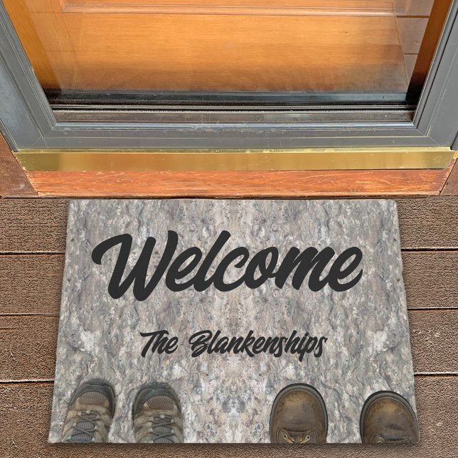 Custom Worout Boots WELCOME Doormat Fußmatte (Von Creator hochgeladen)