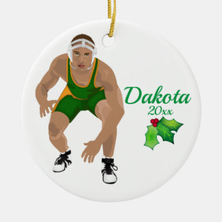Custom Wrestling Weihnachtsschmuck Black