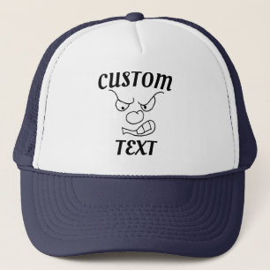 Custom Wut Gesicht Sarcasm Personalisiertes Zitat, Truckerkappe