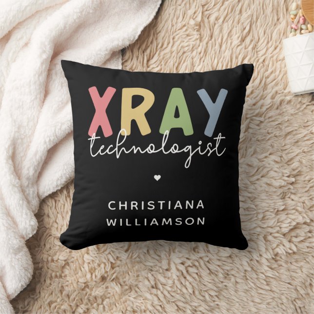 Custom Xray Technologist Röntgen Tech Geschenke Kissen (Decke)