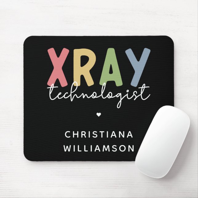 Custom Xray Technologist Röntgen Tech Geschenke Mousepad (Mit Mouse)