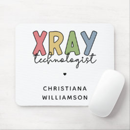 Custom Xray Technologist Röntgen Tech Geschenke Mousepad