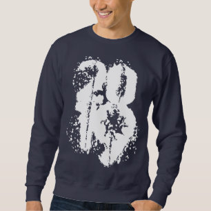 Custom Year 2019 Snowy Typografy New Year's Party Sweatshirt