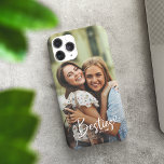 Custom Year Besties BESTE FREUNDIN Modernes Script Case-Mate iPhone Hülle<br><div class="desc">Best Friends Forever Handy Fall in einem modernen trendigen Skript-Design mit Ihrem benutzerdefinierten Jahr Ihre Freundschaft gegründet wurde. Überraschen Sie Ihre Bestie mit dieser lustigen,  süßen Überraschung!</div>