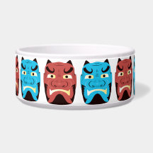 Custom Yokai Oni Demon Bowl