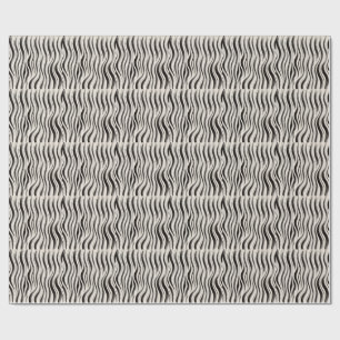 Custom Zebra Strip Wrapping Paper - Personalisiert Geschenkpapier