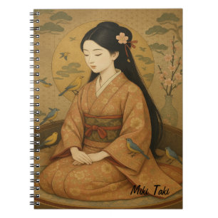 Custom Zen Yoga Meditation Nachsicht bei der Arbei Notizblock