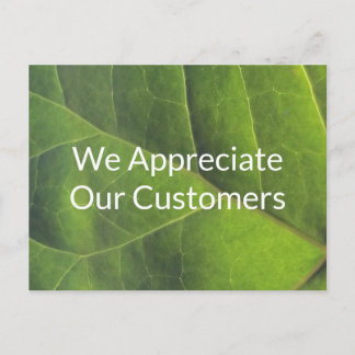 Customer Appreciation Discount Next Order Promo Postkarte