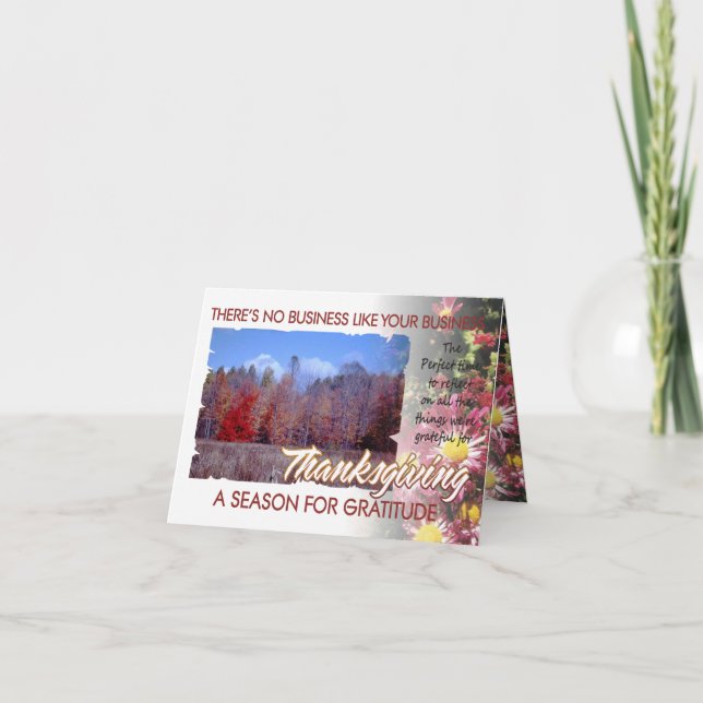 Customer Erntedank Card 3rev Feiertagskarte (Vorderseite)