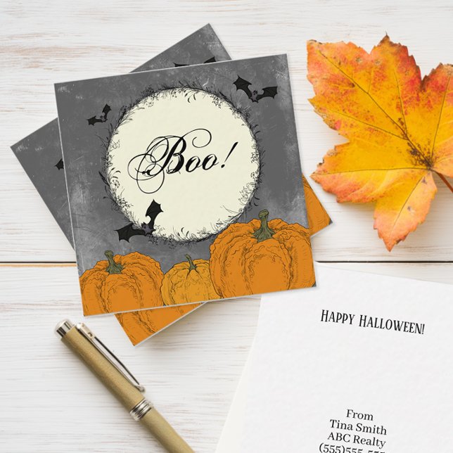 Customer Halloween Pop von Mitteilungskarte (Personalized Business Pop By Enclosure Cards)