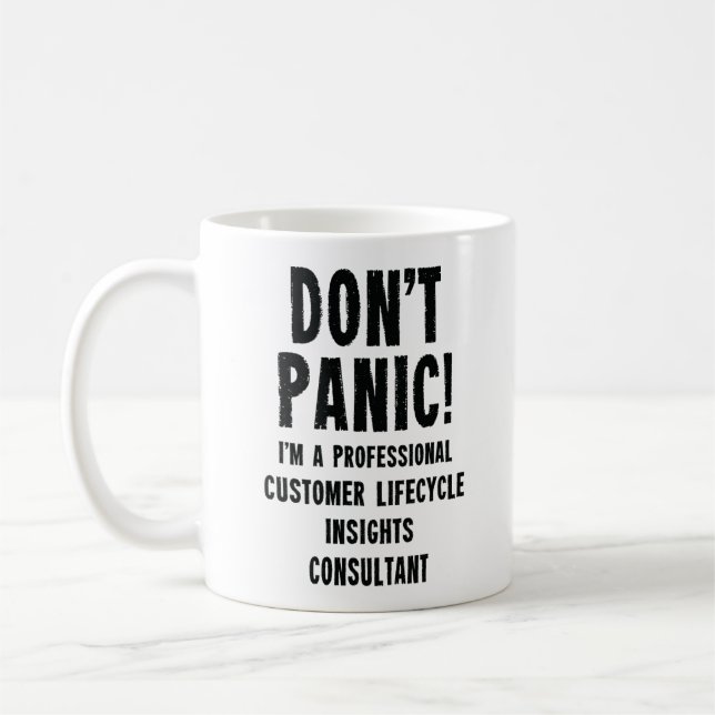 Customer Lifecycle Insights Consultant Kaffeetasse (Links)