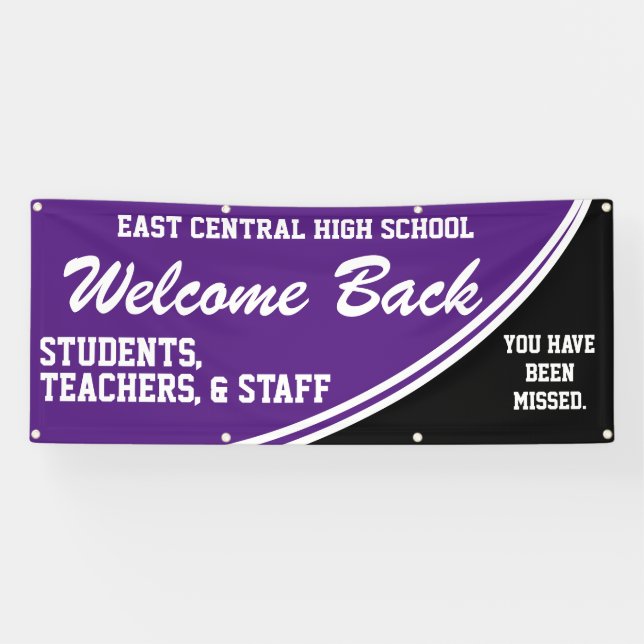Customer Lila Welcome Back to School Banner (Horizontal)