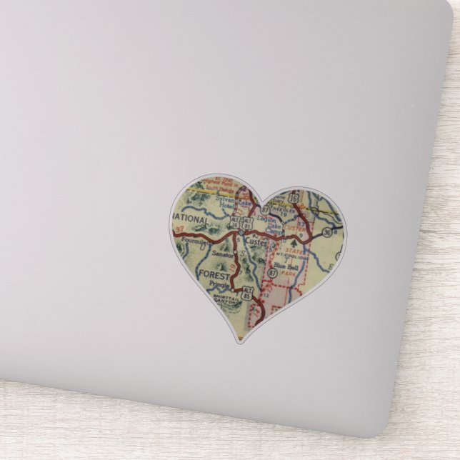 Customer SD Map Aufkleber (Detail)