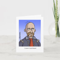 Customer's Last Strand - Funny Cartoon Card