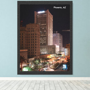 CustomiPhoenix, AZ am Nightze-Produkt Leinwanddruck