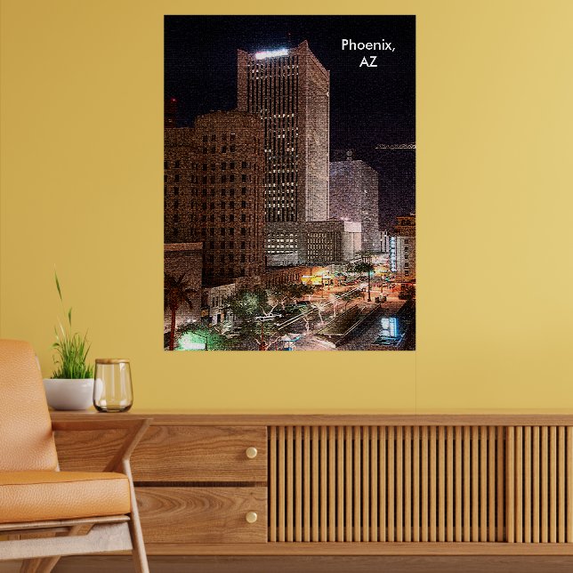 CustomiPhoenix, AZ am Nightze-Produkt Poster (Wohnzimmer 2)