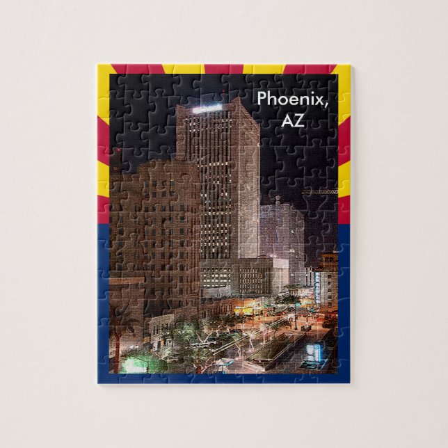 CustomiPhoenix, AZ am Nightze-Produkt Puzzle (Vertikal)