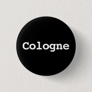 Customisable Cologne Typography Button