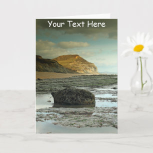 Customisable Jurassic Coast, Dorset Karte