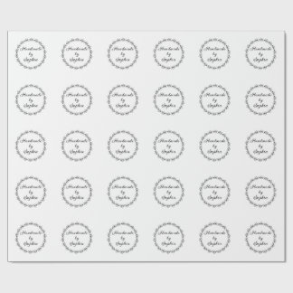 customised name  geschenkpapier