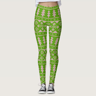 Customiz it - Sweater Style - Ugi Weihnachts-Yoga Leggings