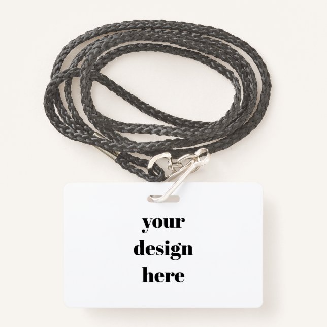 Customizable  ausweis (Vorderseite mit Schlüsselband)