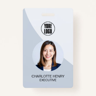 Customizable Business ID Card | Minimal Employee  Ausweis