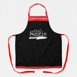 Customizable Chef Name Apron - Personalized! Schürze