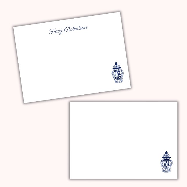 Customizable Chinoiserie Ginger Jar Post-it Notes Post-it Klebezettel (Von Creator hochgeladen)