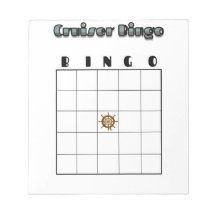 Customizable Cruise Bingo Board