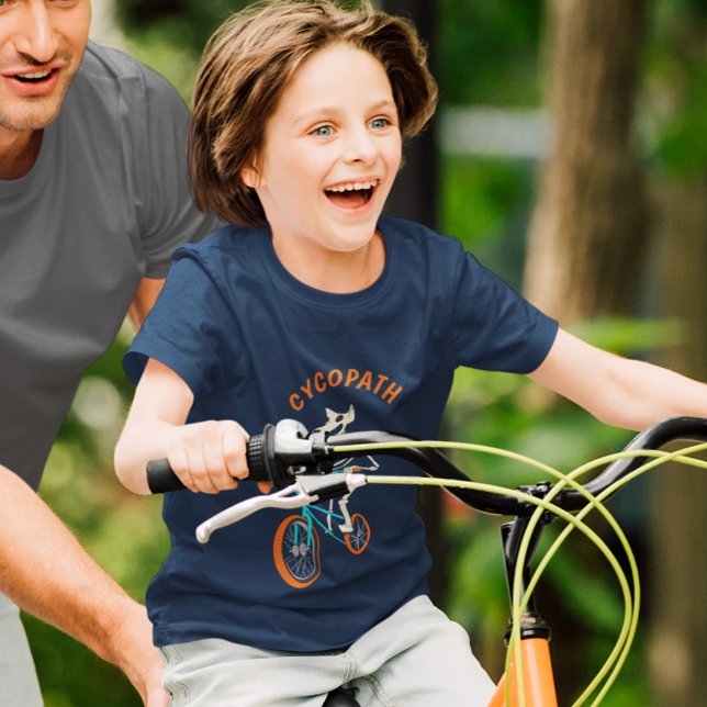 Customizable Cycopath Werewolf Skeleton BMX Bike T-Shirt (Von Creator hochgeladen)