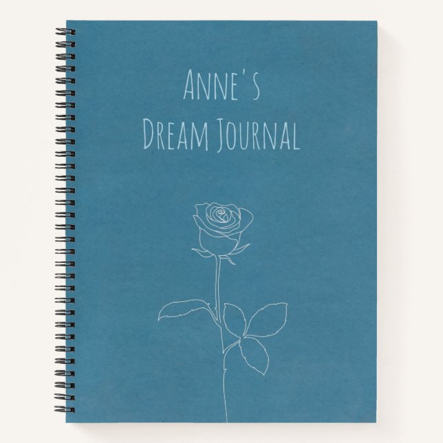 Customizable Dream Journal Notizbuch (Vorderseite)