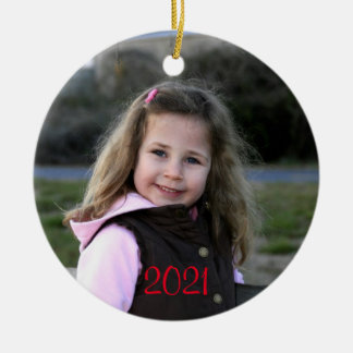 Customizable Foto von Christmas ornament gift