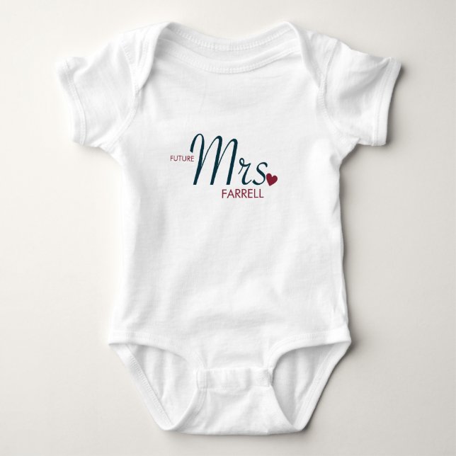Customizable Future Mrs.T - Shirt (Vorderseite)