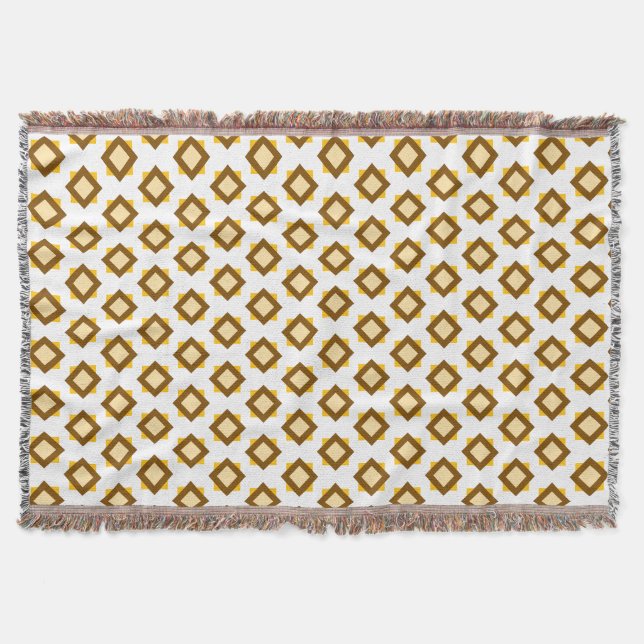 Customizable geometric shapes blanket decke (Vorderseite)
