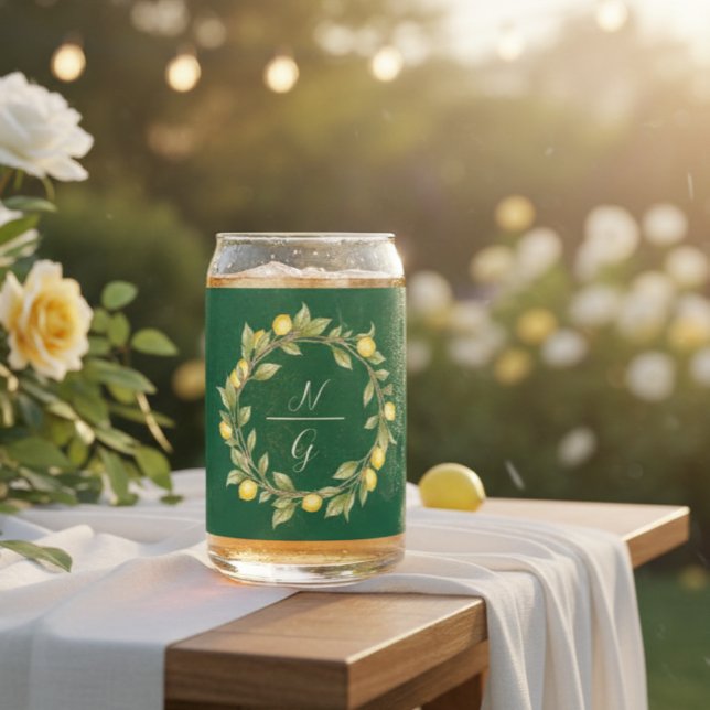 Customizable Glass Drinkware with Tropical Style Dosenglas (Von Creator hochgeladen)