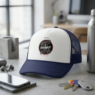 Customizable Graffiti "I" Urban Street Style Truckerkappe