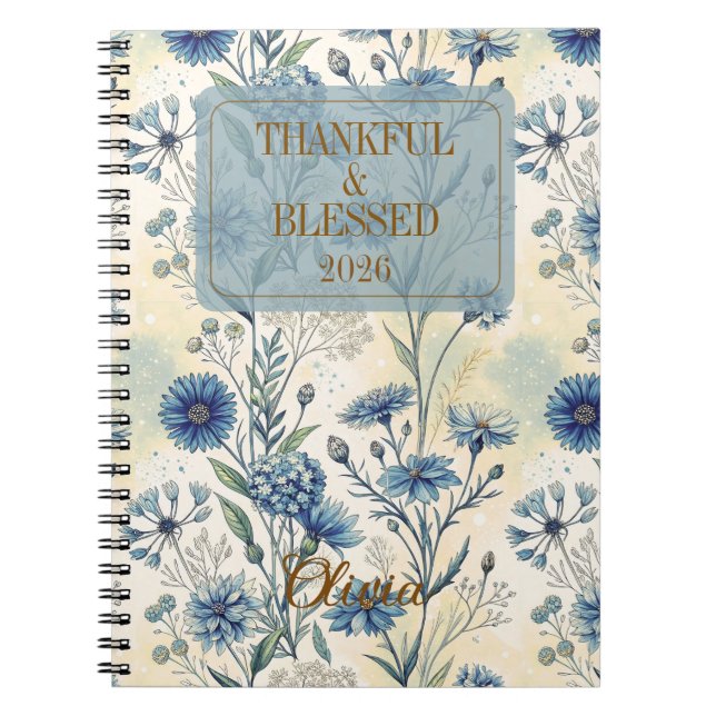 Customizable Gratitude Affirmations for Women Notizblock (Vorderseite)