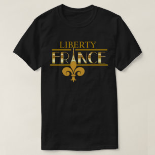 Customizable Liberty France T-Shirt