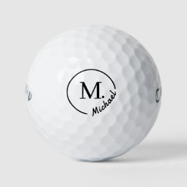 Customizable Personal Touch Birthday Father's Day  Golfball