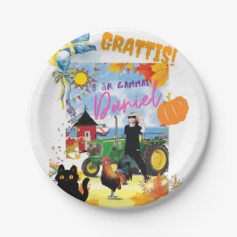 Customizable Personalisated  Birthday Design  Pappteller