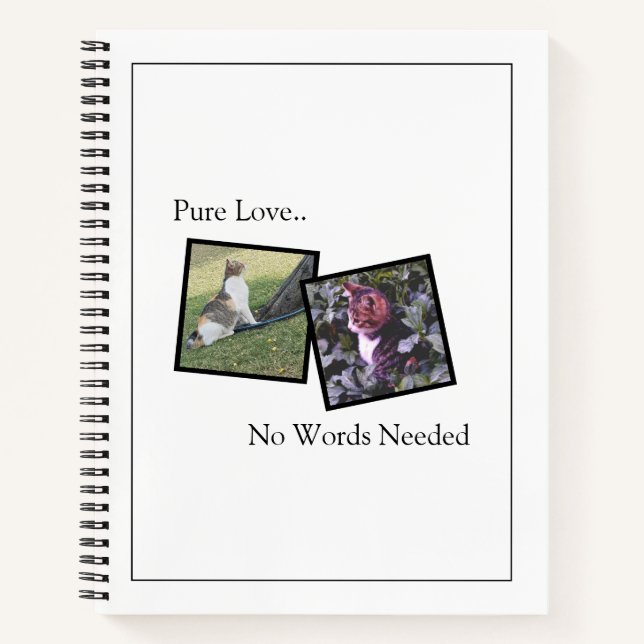 Customizable Pet Notebook Notizbuch (Vorderseite)
